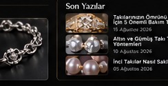 Seçkin takı ve atölye çalışması